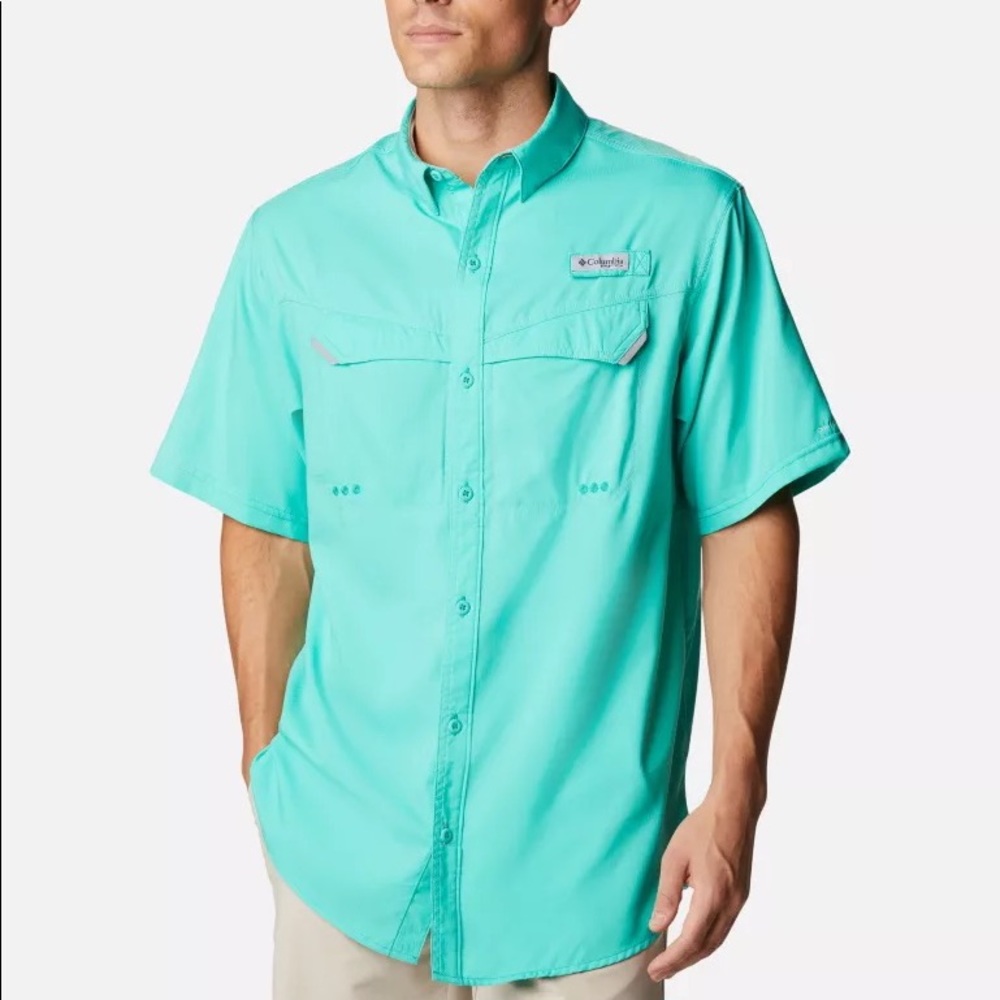 Columbia low drag offshore SS Shirt. UPF 50. New with tags. Small
